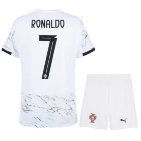 Portugalsko Ronaldo 7 Venkovní 2025 - Dětské Fotbalové Dresy (S/S)